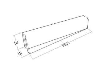 FBK CORDOLI ACCESSORI 25 0000 raccordo pedonale h25