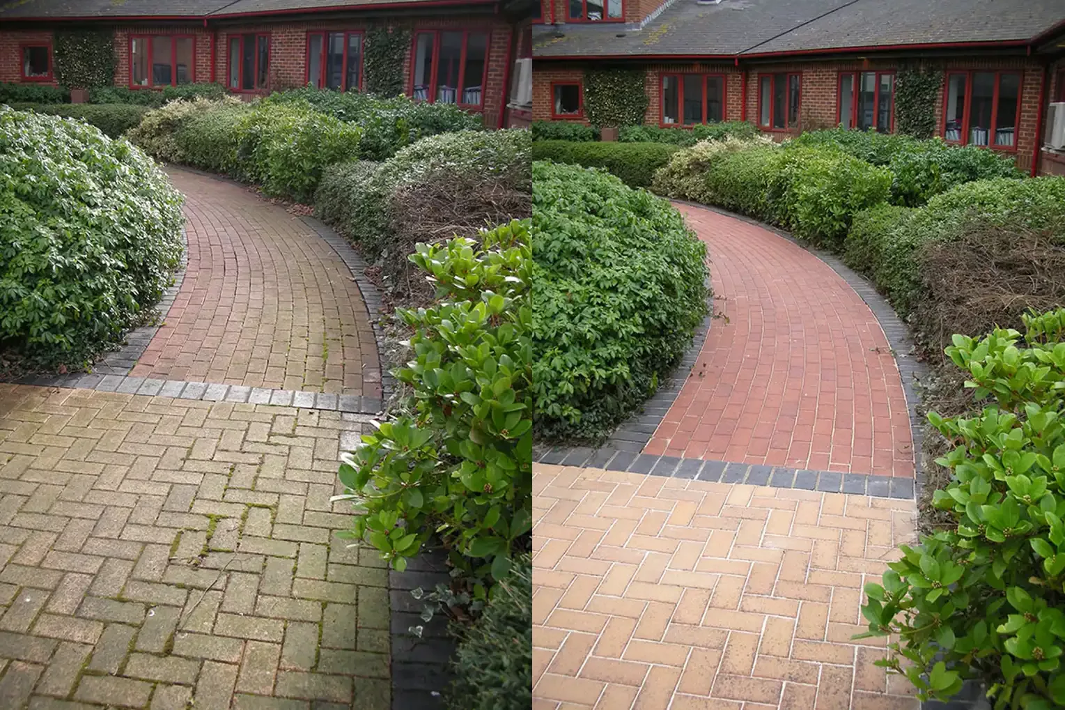 Giardino prima e dopo