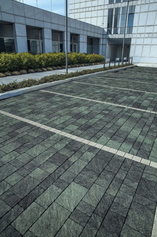 Via Iulia | Finitura adige colore verde serpentino