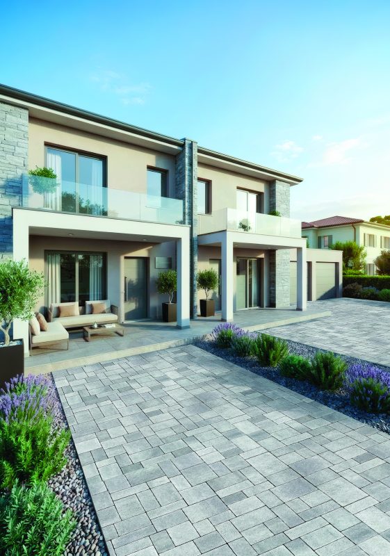 Asburgo | Finitura Quarzoporfido colore grigio titano